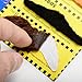 Lonfly Self Adhesive Fake Mustache,Mexican Mustache,Handlebar Mustache,Mustache Costume Party,36 Pack of Mustaches for Halloween Party