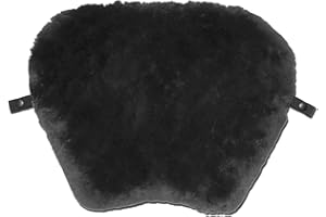 Skwoosh XL Touring Natural Sheepskin Motorcycle Pad with Fluidized Gel Insert for Pressure Relief Sitting Comfort | XLSH0715