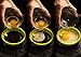 Magic Cuisine 3-Pack Vibrant Green/Neon Green Silicone Egg Ring - Egg Mold - Silicone Pancake Mold