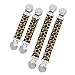 Pant Clip on Amazon: Boot Snugs Boot Clips, Boot Straps Stirrups - Boot Snugs Boot Straps Pant Clips for Smooth Jeans in Boots (Cheetah 3