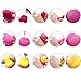 Miss Gorgeous Makeup Blender Beauty Sponge Blending Latex Free Different Colors of Different Shapes of Different Surface Delicate Degree Mixed Packaging 5 Pcs Mini Size