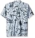 Quiksilver Waterman Men's Tahutu Comfort Fit Button Down Casual Shirt