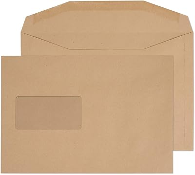 Blake Purely Everyday C5+ 162x235mm 80gsm Gummed Window Envelopes Pack 500