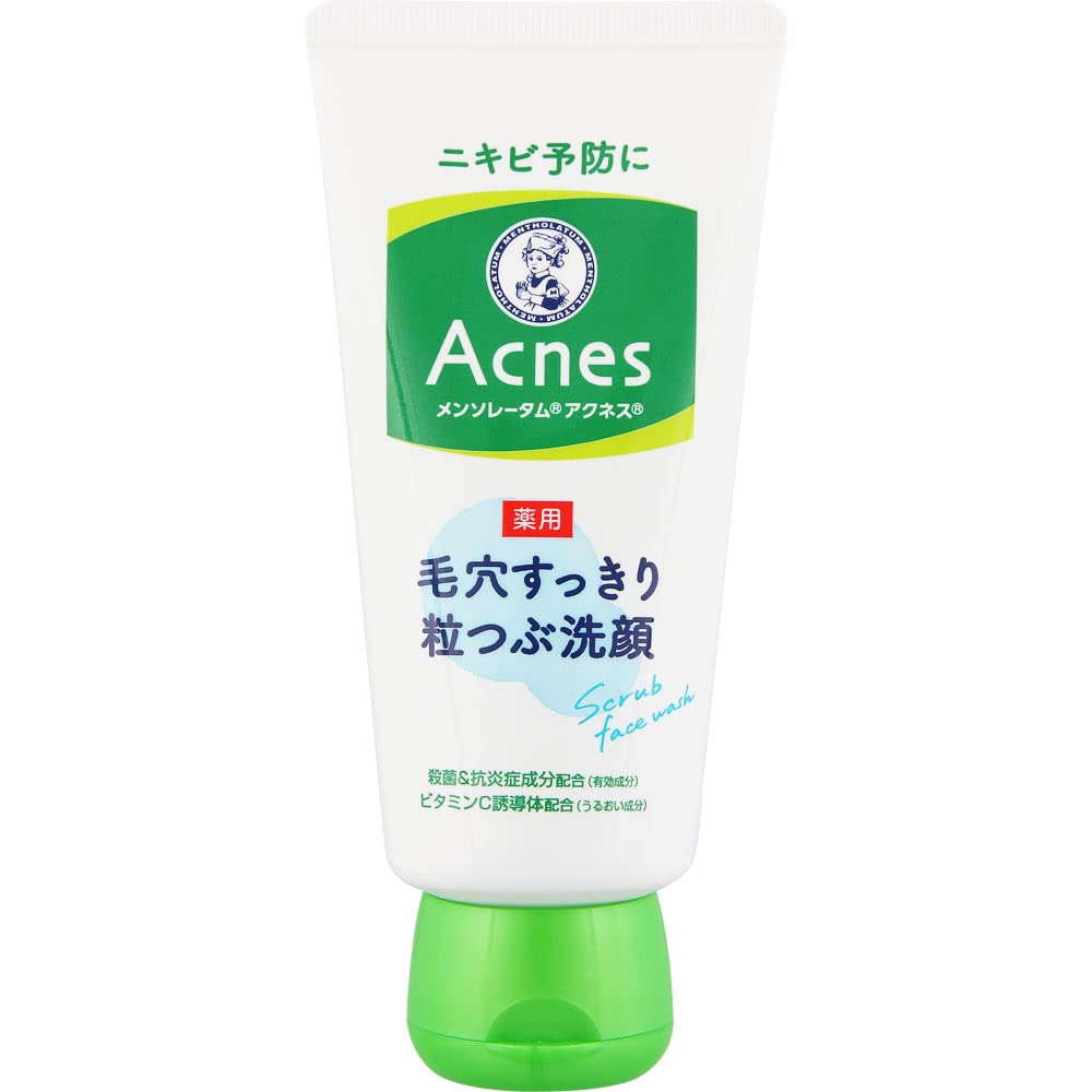 Rohto Acnes Pore Clear Facial Washing Facial Washing Foam 130g (japan import)