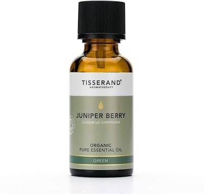 Tisserand Organic Juniper Berry Essential Oil 9 ml Massage Bath Oil