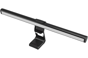 Yechiry Monitor Light Bar, Eye Care USB Computer Lamp, 3 Color Temperature Settings Light Bar with No Glare Design, Ideal for