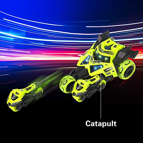 image for Vanskee 3 in 1 Pull Back Vehicles Pull Back Car Catapult Motorcycles T