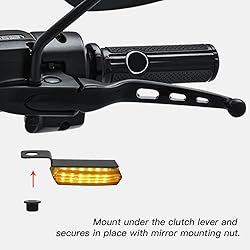 Mini LED Turn Signals Motorcycle Front Sequential