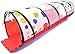 EWONDERWORLD Jumbo Polka Dot Development Crawl Play Tunnel Safety Meshing & Tote Bag, 20
