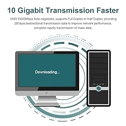 ipolex 10Gb Network Card Intel X540-T2 PCIE NIC