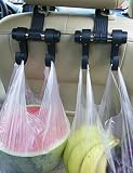 Kindsells Car Back Seat Headrest Double Hook Hanger Holder Coat Grocery Bags Organizer Upholstery & Trim Tools