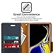 Galaxy Note 9 Case [Drop Protection] Goospery Canvas Diary [Denim Material] Wallet Case [Card Slots] Stand Flip Cover [Magnetic Closure] for Samsung Galaxy Note9 (Navy) NT9-CAN-NVY