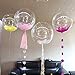 ElementDigital LED Balloon Light Up Transparent Balloons LED Multi Light for Christmas Birthday Cub Wedding and Party Battery 18 inch 10 pcs