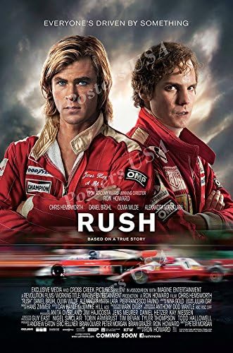 PremiumPrints - Rush Movie Poster Glossy Finish Made in USA - MOV702 (24" x 36" (61cm x 91.5cm))