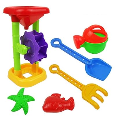 CAREGIFT Sand Toy Hourglass Beach Toy Teach Toy