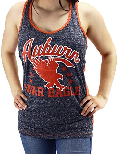 Pressbox Women' s NCAA Auburn War Eagle Racerback Top Shirt