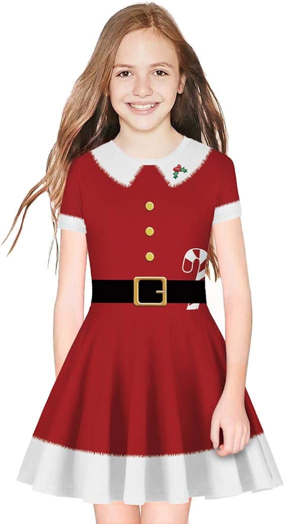 Amazon 子供ドレス お姫様 女の子 プリンセスドレス フォーマルドレス ミニドレス 3d ヘラジカ び 膝丈 クリスマス プレゼント プリンセス ジュニア ピアノ ワンピース Christmas パーティー 演奏会 結婚式 誕生日 卒業式 発表会 七五三 入園式 フォーマル 通販