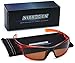 Nitrogen Polarized Wrap Around Sport Sunglasses for Men Women UV400 Driving Fishing Running Sun Glasses