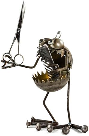 Amazon Com Sugarpost Metal Sculpture Gnome Be Gones Hair