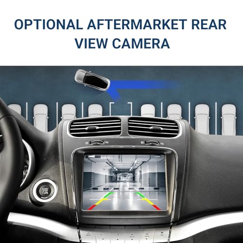 Wireless CarPlay & Android Auto Kit di Retrofit Decoder per Fiat Freemont/Chrysler 300C / Dodge/Maserati, Adattatore di Plug & Play con SWC, Wi-Fi, Bluetooth, Controllo Vocale e Navigazione GPS