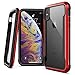 Raptic Shield, Compatible with Apple iPhone X/Xs (Formerly Defense Shield) - Military Grade Drop Tested, Anodized Aluminum, TPU, and Polycarbonate Protective Case for Apple iPhone X/Xs, Red