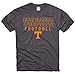 Tennessee Volunteers Frame Football T-shirt - Dark Grey