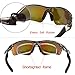 Polarized Sunglasses Sport Cycling Men Women (black, black)