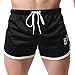 MECH-ENG Men's Bodybuilding Gym Dry Fit Running Mesh Boxing Shorts Black XL/Tag 3XL