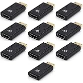 10Pcs DisplayPort to HDMI Adapter. Gold Plated Display Port [Male] to HDMI 1080p [Female] (10 Pack)