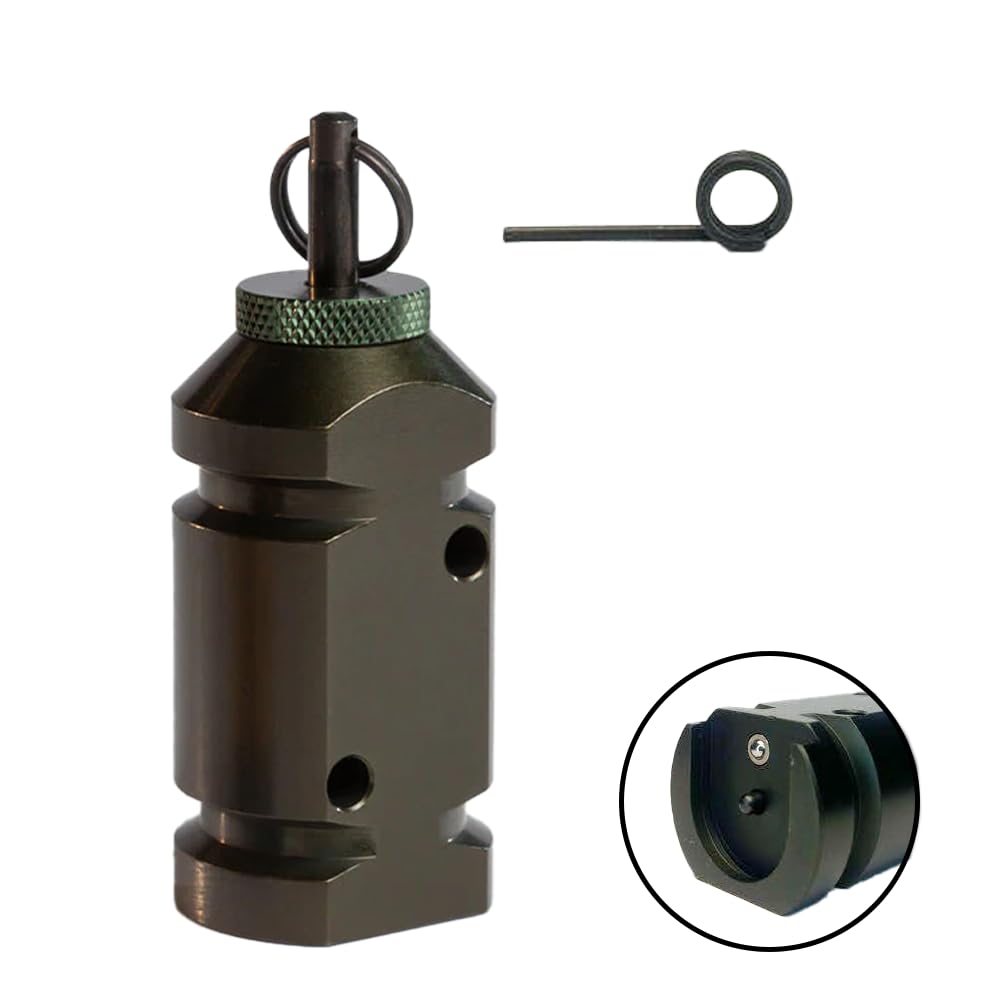 FithOps Perimeter Alarm – Made from 6061 Aluminum – Spring-triggered System – Use for Setting Up a Camping Safety Perimeter Alarm – Made in the USA