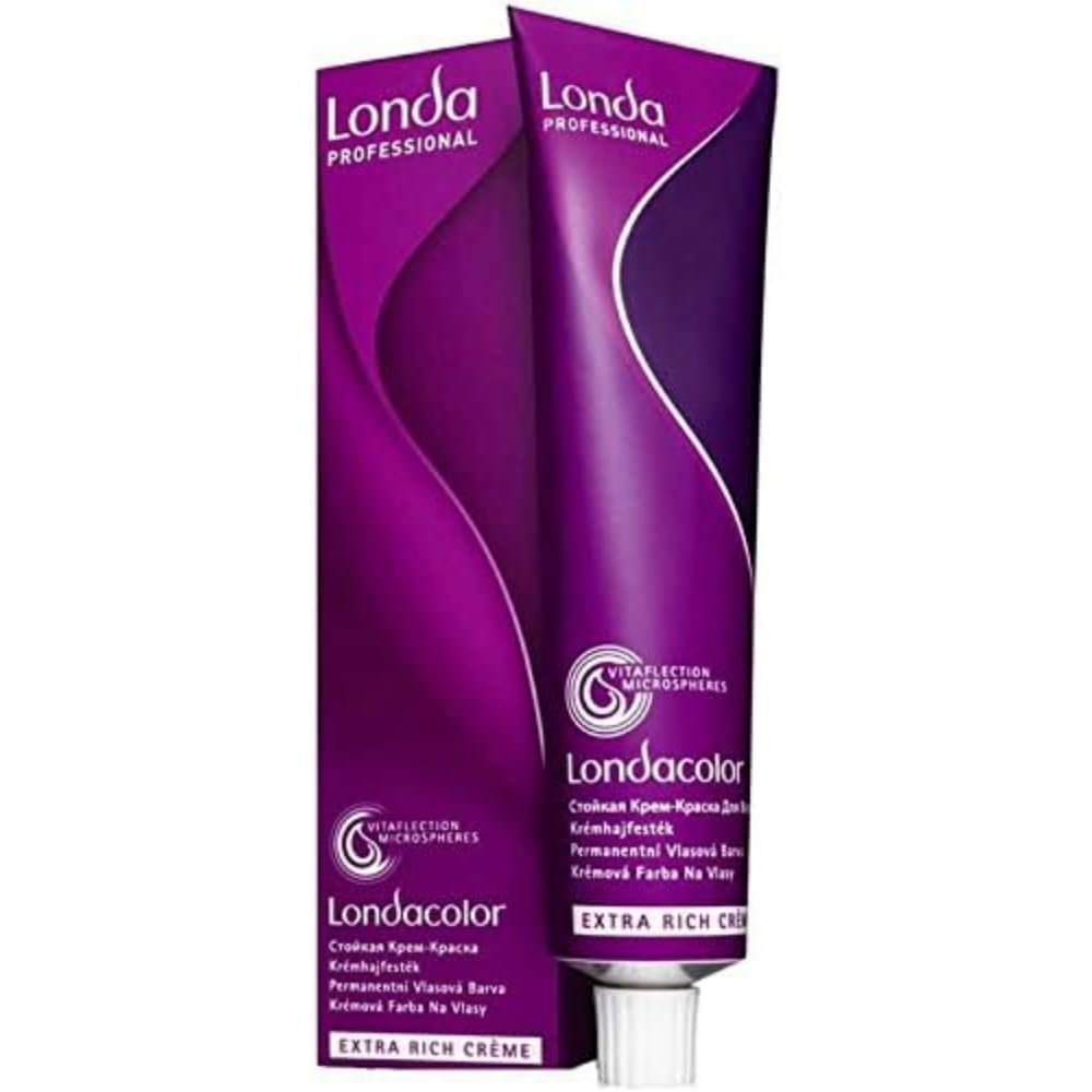Londa Professional Extra Rich Cream Permanent Hair Color with Vitaflection Microspheres 7/1, 0.15 kg