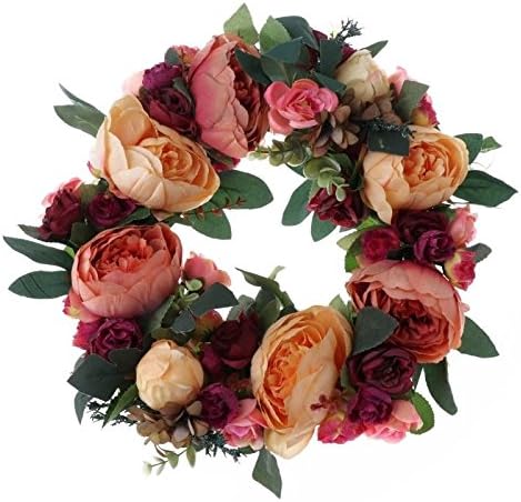 Vintage Flower Garland Handmade Home Door Wall Best Gift For Your Loved Ones On Christmas Valentine's Day Thanksgiving Mother’s Father’s Etc.