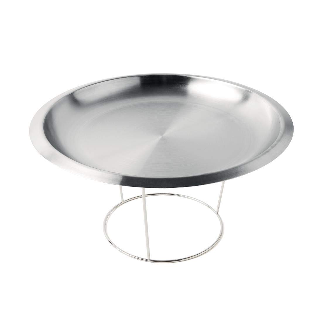 Olympia Seafood Platter Stand, Stainless Steel, Dimensions 175(H) x 250(Diameter) mm, Tray Supplied Separately - Image 3