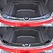 BASENOR Tesla Model 3 Rear Trunk Bumper Protector Guard Stainless Steel Black Titanium