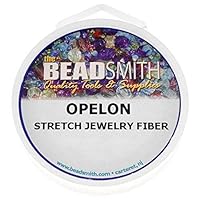 Beadaholique Opelon Floss Stretch Bead Cord, 82-Feet