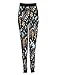 Bentibo Women's Stylish Multi Pattern Printed Jogger Leggings Harem Pants Renaissance XL