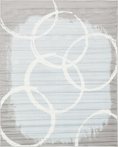 A2z Rug Modern Light Blue 8 X 10 Ft Fa Buy Online In Cambodia At Desertcart