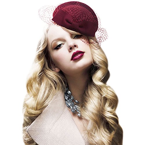Lawliet B028 Wollfilz-Hutbasis – 19x15 Cm, 100% Wolle Für Fascinator & Hutmacher