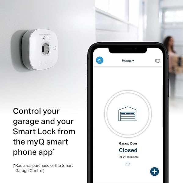 YALE | LIFTMASTER SMART LOCK WITH TOUCHSCREEN DEADBOLT – WORKS WITH MYQ APP & KEY BY AMAZON IN-GARAGE DELIVERY WHEN PAIRED WITH SMART GARAGE HUB (SOLD SEPARATELY), OIL RUBBED BRONZE