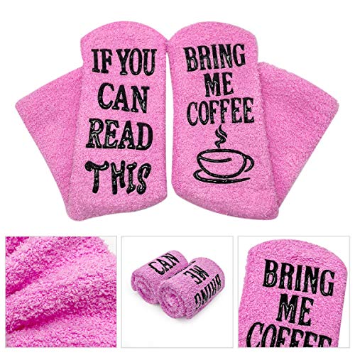 If You Can Read This socks,Luxury Coffee Socks with Cupcake Gift Packaging Comfortable For Mother, Wife, or Friend
