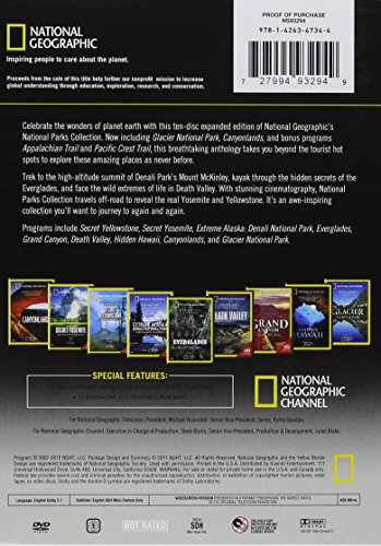 National Geographic National Parks Collection DVD - Stunning Footage of America's Iconic Parks