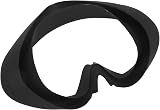 BROLEO VR Face Cover Silicone Integrated Wear Resistant for Games Black view 4