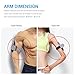 Badalink iPhone 6 Armband iPhone 6S Sports Armband Running Armband Cell Phone Holder for Running Arm Band Case Strap Workout for iPhone 6 6S iPod Touch (Black)