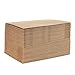 100 Pack, Size A4 Brown Kraft Paper Envelopes Self Sealing Adhesive Stationery For General, Office, Home Use - Tan - Set of 100 - 4.25 x 6.25 Inches