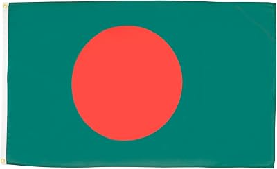 AZ FLAG Bangladesh Flag 5x8 ft 100D Polyester with Two Grommets