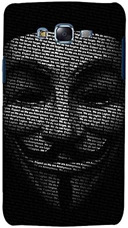 printtech Anonymous Hacker Mask Back Case Cover for Samsung Galaxy J1::Samsung Galaxy J1 J100F