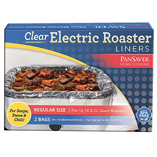PanSaver Electric Roaster Liners, 1pack (2 units) Pricepulse