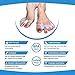 Agile Toes: Toe Separator Toe Spreader Toe Spacer Toe Divider for Therapeutic Relief from Bunions, Plantar Fasciitis, Hammer Toes, Claw Toes & other Foot Conditions, Spa & Pedicures for Men and Women
