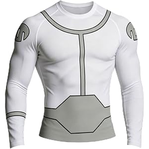 Men's Anime T-Shirt, Realistic Print Cosplay Casual Compression Top