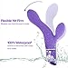 Rabbit Vibrator for Vagina - Dildo Vibrator Adult Toy - Sex for Couples - G Spot Vibrator Stimulator - Clit Vibrator - Suitable Male Sex Toy for Anal Play - Adult Toy for Couples, Purple, Lyps Holly